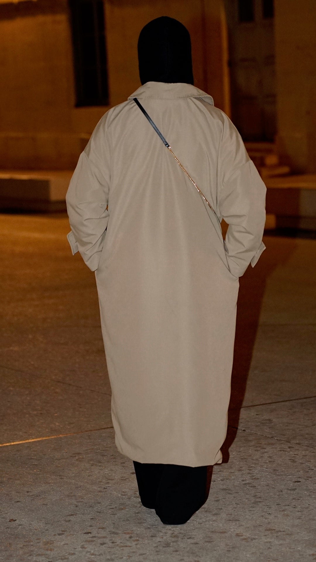 TRENCH OVERSIZE WATER REPELLENT