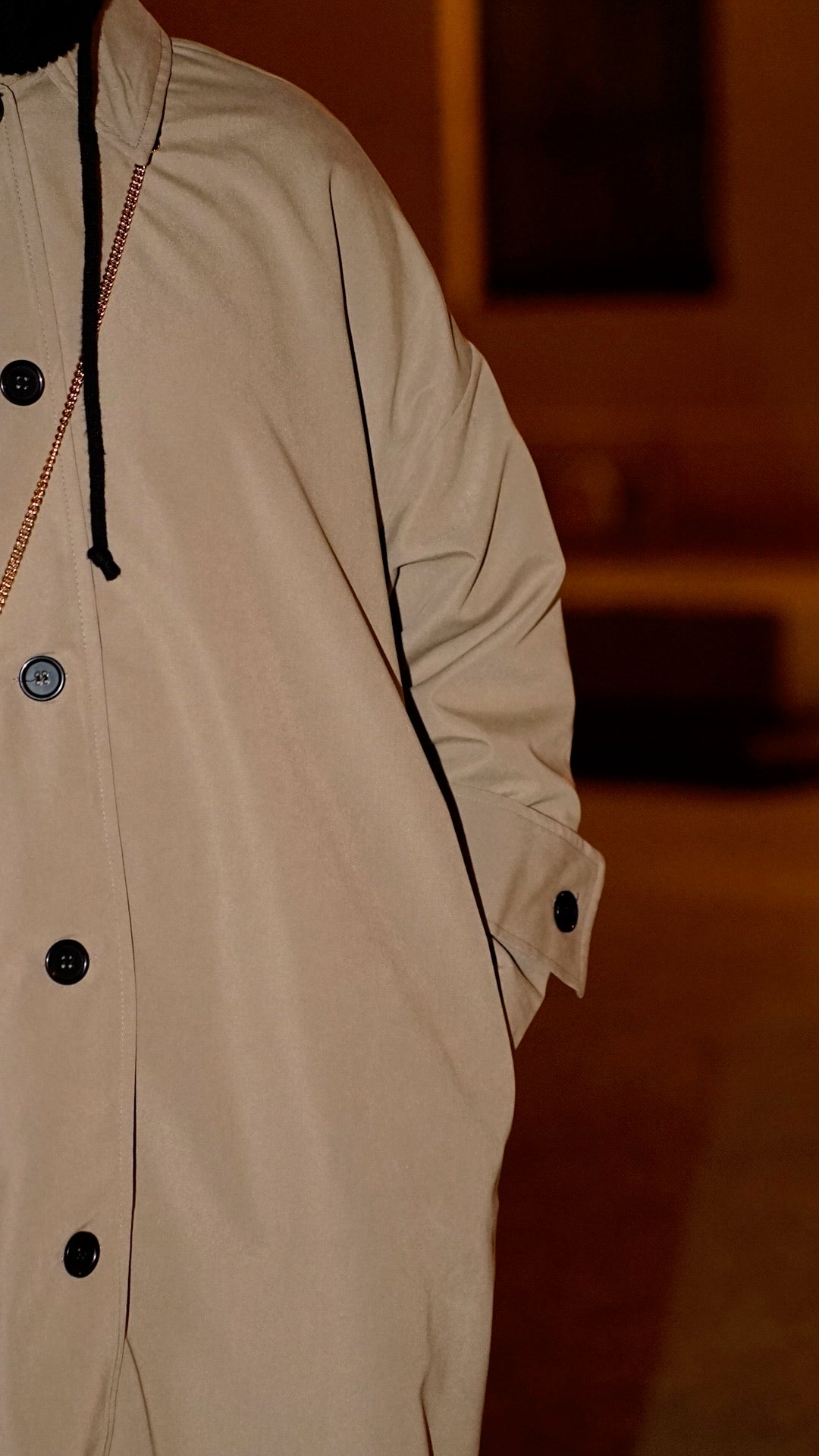 TRENCH OVERSIZE WATER REPELLENT